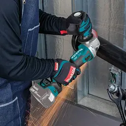 Шліфмашина кутова акумуляторна Makita DGA513Z (125 мм, 3000-8500 об/хв, BL, LXT, без акумуляторів та зарядного пристрою) - мініатюра 7