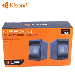 Колонки комп'ютерні Kisonli T-006 - мініатюра 2