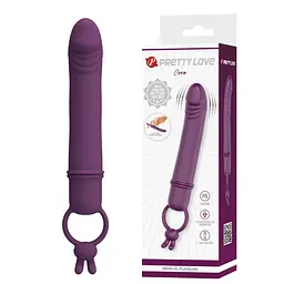 Вібростимулятор PRETTY LOVE Cora Silicone Vibrator PRETTY LOVE BI-300134 103479 - мініатюра 1