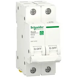 Автоматичний вимикач Schneider Electric RESI9 6kA 2P 25A C (R9F12225)