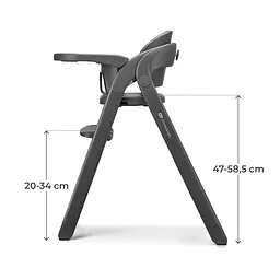 Стільчик для годування Kinderkraft Tino Grey (KHTINO00GRY0000) - мініатюра 9