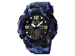 Чоловічий наручний годинник 1965CMBU Camo Blue Skmei acs0030457 - мініатюра 2