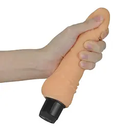 Реалістичний вібратор Xtreme Feel Vibrator тілесний 18см - мініатюра 4