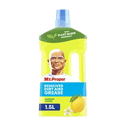 Средство для мытья пола Mr. Proper Чистота и блеск Лимон 1.5 л (5410076957484)
