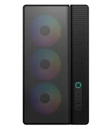Корпус SAMA S50 без БЖ (S50-BKAGA4X1-GL) Black - мініатюра 3