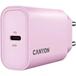 Зарядний пристрій Canyon 30CL OnCharge USB-C PD30W Pink (CNE-CHA30CLPK) - мініатюра 6