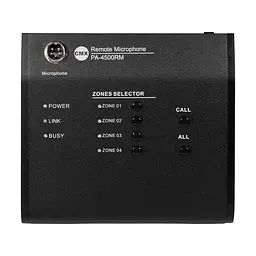 Мікрофон виносний пейджинговий CMX PA-4500RM, 4 зони (16-00022) - мініатюра 10