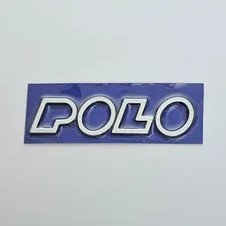 Емблема напис Polo старий скотч 150 x 35 мм 1991-1997 (5657)