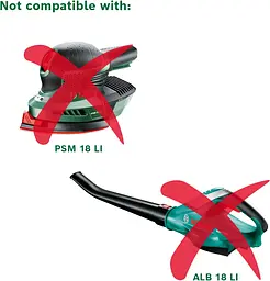 Акумулятор PBA 18В 6А·год 0.7кг Bosch hoz0014377 - мініатюра 5