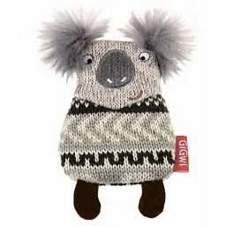 Іграшка для собак GiGwi Plush Коала, з пищалкою, 10 см (75012)