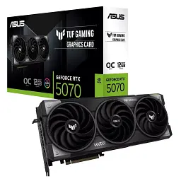 Відеокарта ASUS GeForce RTX5070 12Gb TUF OC GAMING (TUF-RTX5070-O12G-GAMING) - мініатюра 10