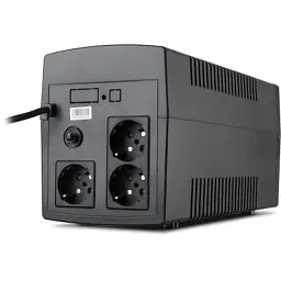 Пристрій безперебійного живлення Vinga LCD 1200VA plastic case (VPC-1200P) - мініатюра 4