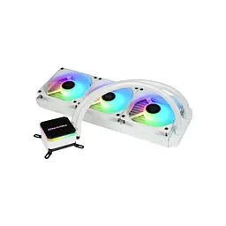 Система рідинного охолодження Enermax Liqmax III 360 White ARGB (ELC-LMT360-W-ARGB) - мініатюра 4