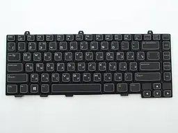 Клавіатура для DELL Alienware M14x R2 (UA Black з підсвічуванням). Оригінал. - мініатюра 3