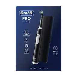 Электрическая зубная щетка Oral-B Pro Series 1 D305.513.3X BK типу 3791+ чохол Travel Edition - миниатюра 6