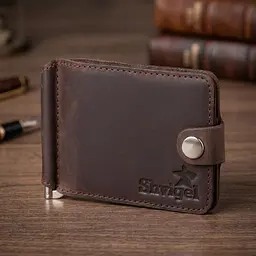 Затискач для купюр SHVIGEL 13786 коричневий