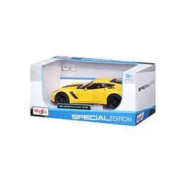 Ігрова автомодель Maisto 2015 Chevrolet Corvette Z06 жовтий, 1:24 (31133 yellow) - мініатюра 3