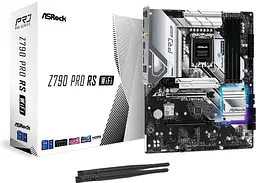 Материнська плата AsRock Z790 Pro RS WiFi (Z790 PRO RS WIFI) (Socket 1700, Intel Z790, ATX) Б/в - мініатюра 3