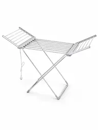 Електрична сушарка для білизни складана 18 прутів 146×55×74 см 230 W до 15 кг (49676054)
