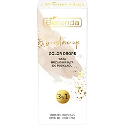 Освітлююча база під тональний крем 3 в 1 Bielenda Boost Me Up Color Drops 15 мл - мініатюра 3