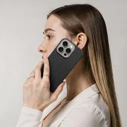 Чохол ArmorStandart BlackIcon Kevlar MagCase для Apple iPhone 15 Pro Black - мініатюра 9