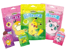 Желейні цукерки Yizhi Pokemon Konjac Juice Jelly Grape 120г - мініатюра 4
