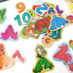 Розвиваюча гра Vladi Toys з липучками. Бізі бук. Для дівчат (VT1310-09) - мініатюра 5