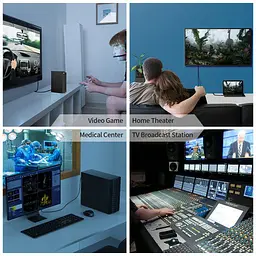 Кабель HDMI v2.1 Choetech XHH01BK 8К 60 Гц, HDR10, HLG, 48Gbps, 2m - мініатюра 7