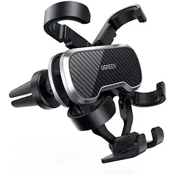Автотримач для телефона Ugreen LP228 Gravity Drive Air Vent Car Mount Phone Holder чорний