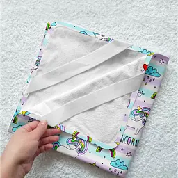 Наматрацник непромокаючий Cosas UnicornRainbow 70х120 см фіолетовий (WaterSheet_UnicornRainbow_120) - мініатюра 4