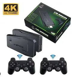 Ігрова приставка M8 64 gb Mini Game Stick 4K HDMI + 2 бездротові джойстики, консоль для телевізора - мініатюра 3