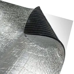Авто Шумоізоляція фольгований Soft Metal Армований 10 мм 1000 х 500 мм 1 шт