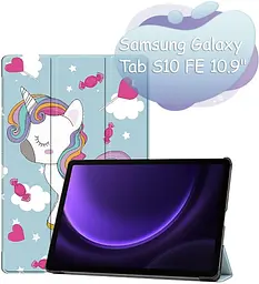Чохол до планшета BeCover Smart Case Samsung Galaxy Tab S10 FE (SM-X520/SM-X526) 10.9" Unicorn (713293)