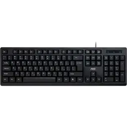 Клавіатура AOC KB100B USB UA Black (KB100B/97)