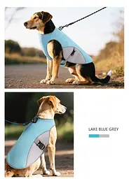 Літній охолоджувальний жилет для собак Derby Summer Dog Cooling Harness PA0360-2 Blue, 3XL - мініатюра 5