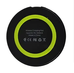 Зарядний пристрій Wireless QI 5V/1A чорний - мініатюра 4