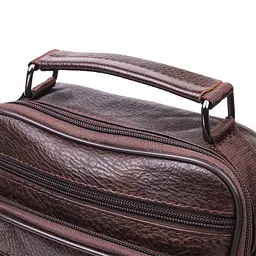 Чоловічі шкіряні сумки Vintage 20х23х7 см sum0020987 - мініатюра 4