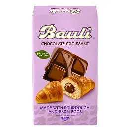 Круасани Bauli з шоколадним кремом ( 10шт по 50г ) 500г.