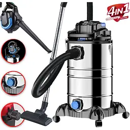 Пилосос DMS NTBS-30 Blue промисловий 2000 W 30 л + повітродувка - мініатюра 3