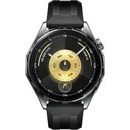 Смарт-годинник Smart Watch Huawei GT 6 46mm (55020FTX) Black (Fluoroelastomer Strap) UA - мініатюра 2