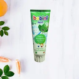 Дитяча зубна паста bobini dent 6+р 75мл