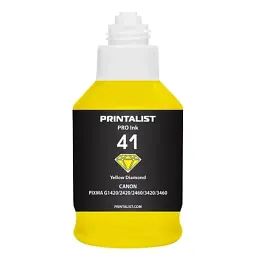 Чорнило Printalist Canon GI-41 для Pixma G2420/3420 190г Yellow (PL41Y) - мініатюра 2