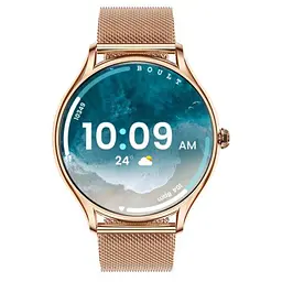 Годинник жіночий розумний наручний UWatch Smart Milano 2 ремінця Gold Steel (2429222047) - мініатюра 4