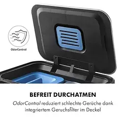 Бак для сміття Klarstein Touchless Ultraclean (10035084) - мініатюра 7