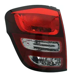 Ліхтар (фонарь) задній лівий CITROEN C3 I, C3 II Хетчбек -02.13 TYC (11-12454-01-2)