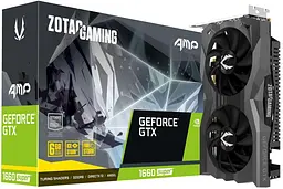Відеокарта Zotac GTX 1660 6GB Super AMP (ZT-T16620D-10M) (GDDR6, 192 bit, PCI-E 3.0 x16) Б/в - мініатюра 6