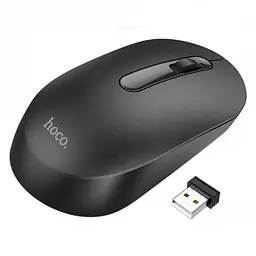 Мишка безпровідна Hoco GM14 Platinum 2.4G business wireless mouse чорний Чорного кольору Китай