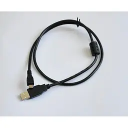 Кабель ATcom USB 2.0 AM/MicroUSB 5P 0.8m ferrite black (9174) - мініатюра 2