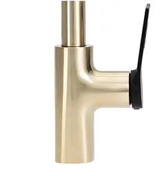 Змішувач для кухні Rea Soul gold/black (REA-B6205) - мініатюра 5