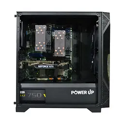 Двопроцесорна робоча станція Power Up #541 Xeon E5 2690 v4 x2/64 GB/SSD 512 Gb/GeForce RTX 5060Ti 8 Gb - мініатюра 3